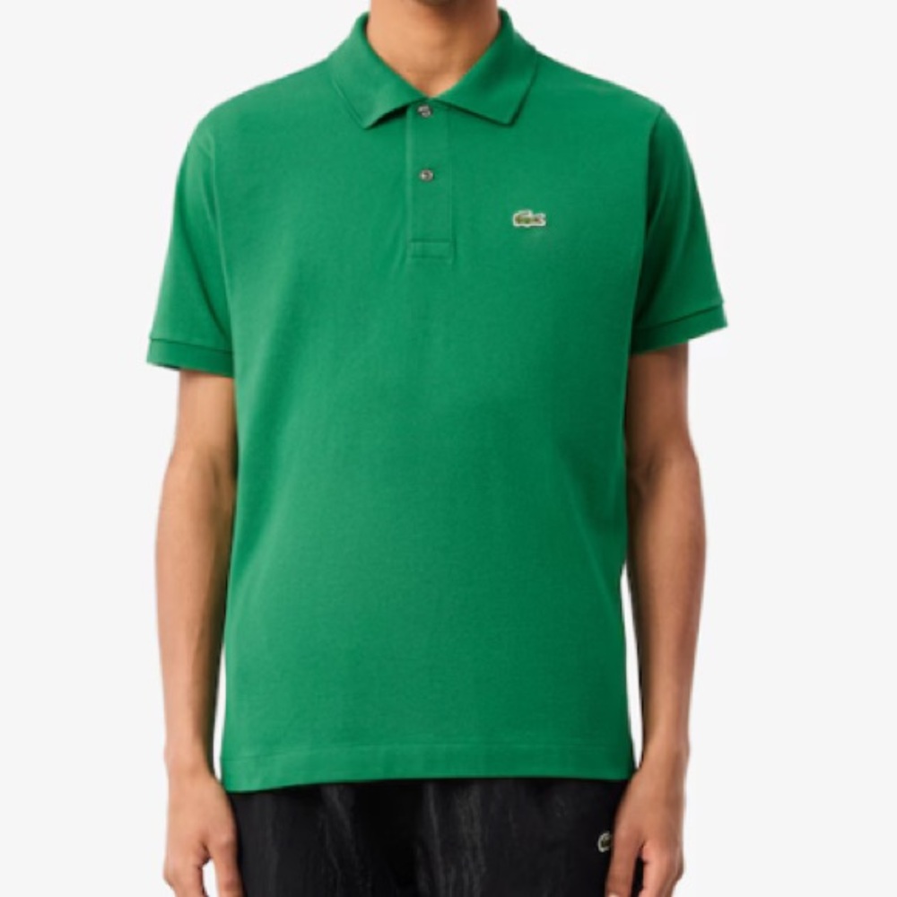 Lacoste Men's Emerald Green Piqué Polo